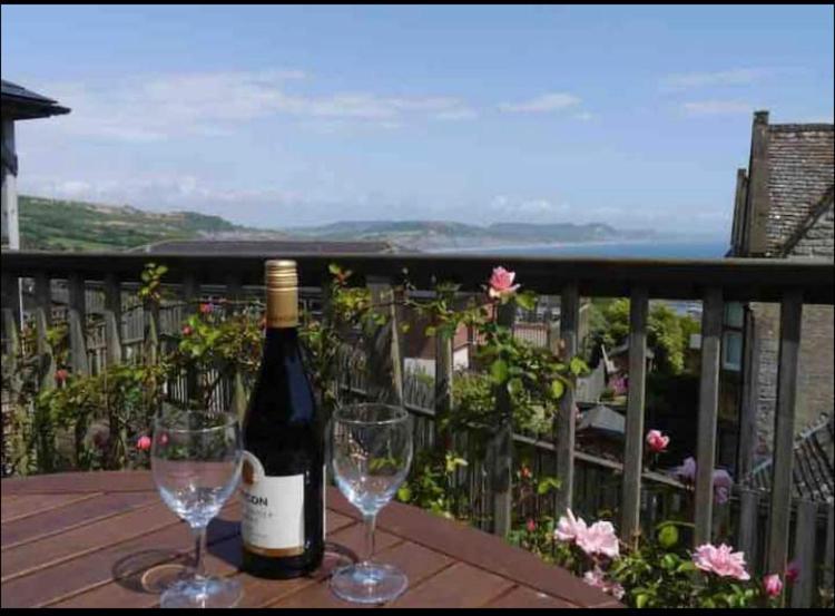Fantastic Spacious House With Beautiful Panoramic Views Of The Bay Only A Few Minutes Walk From Beach Harbour And Restaurants This House Has 3 Bedrooms 3 Bathrooms And 2 Lovely Sitting Rooms Lyme Regis Buitenkant foto